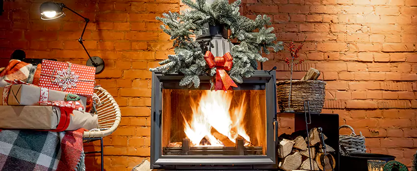 Travis Industries Linear Gas Fireplace Installation in Ensley, Florida