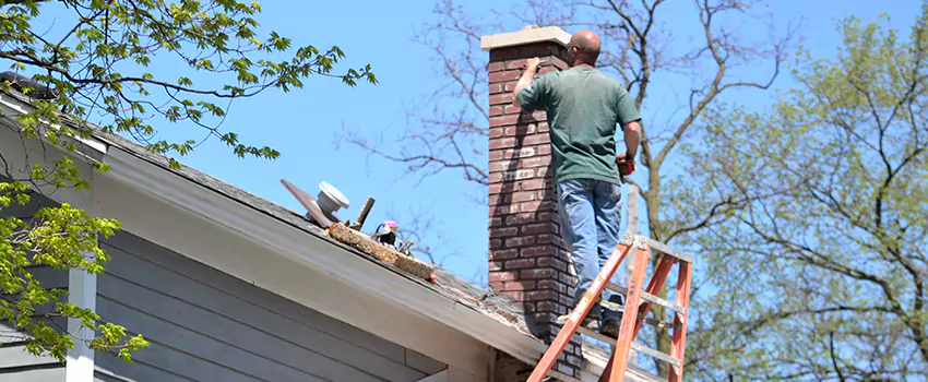 Vinyl and PVC Chimney Flashing Installation in Ensley, FL