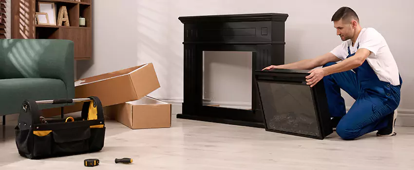 Old Rusted Metal Fireplace Repair And Replacement in Ensley, FL